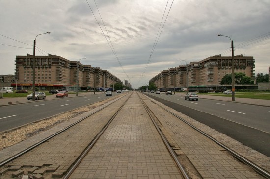 "Купчинские ворота". Фото с сайта http://domavspb.narod.ru/